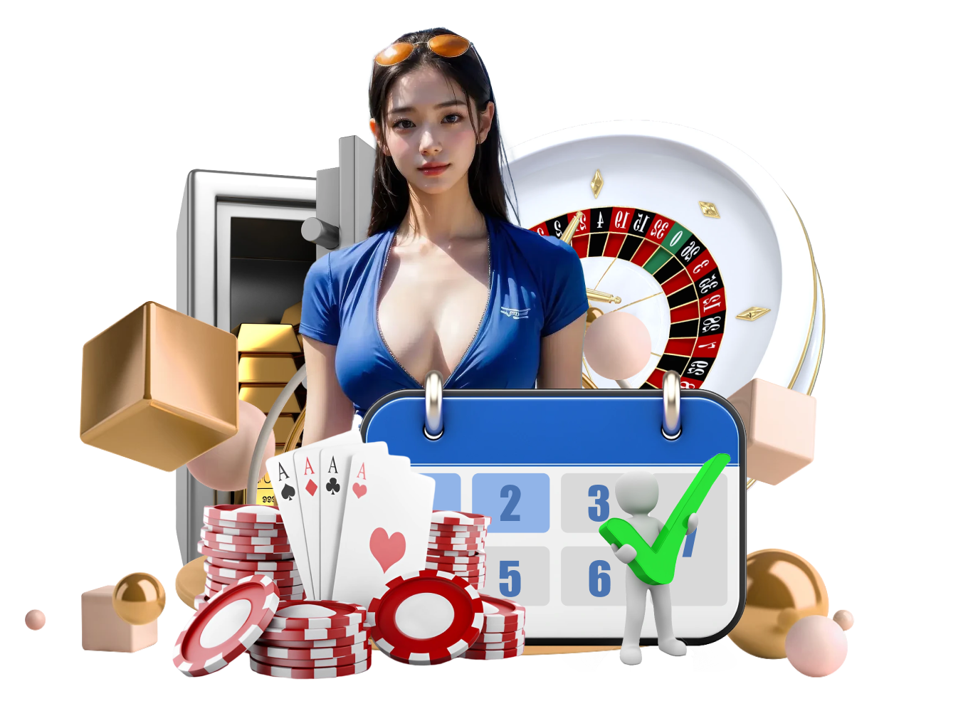 French Roulette wheel and betting grid on erek sandal live-dealer table